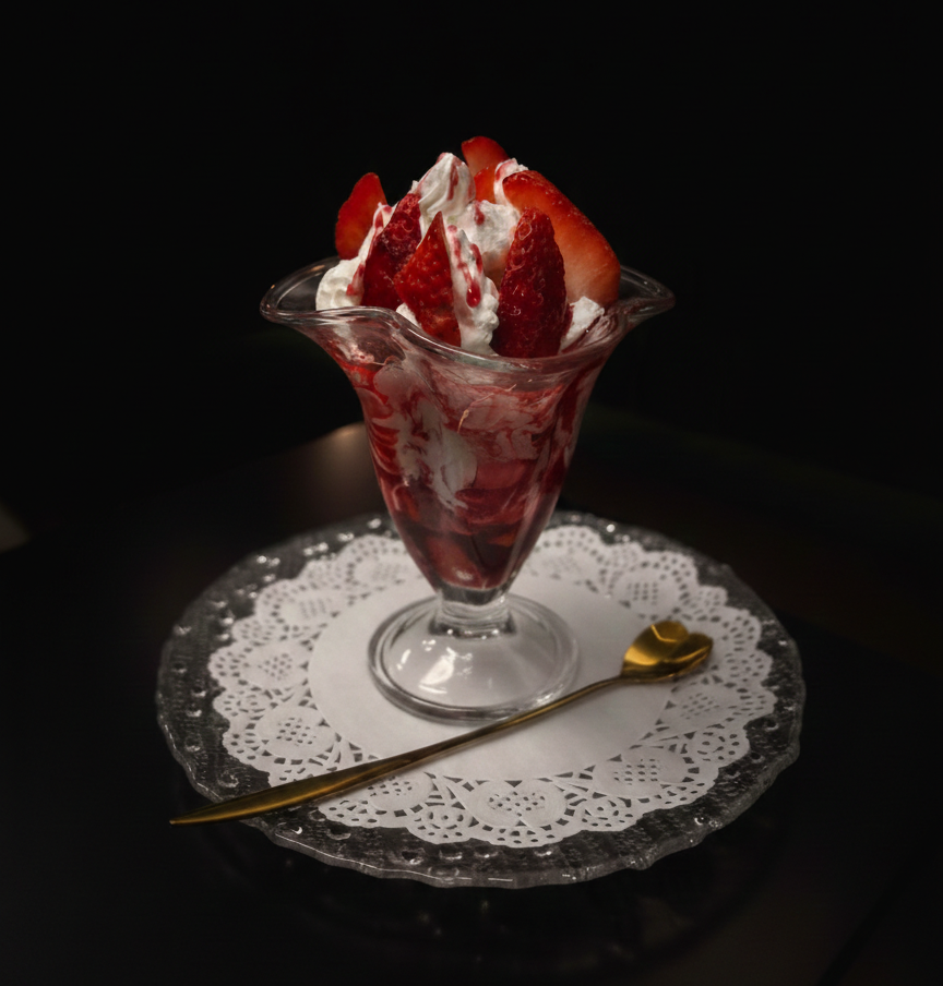 Copa de Fresas con Nata