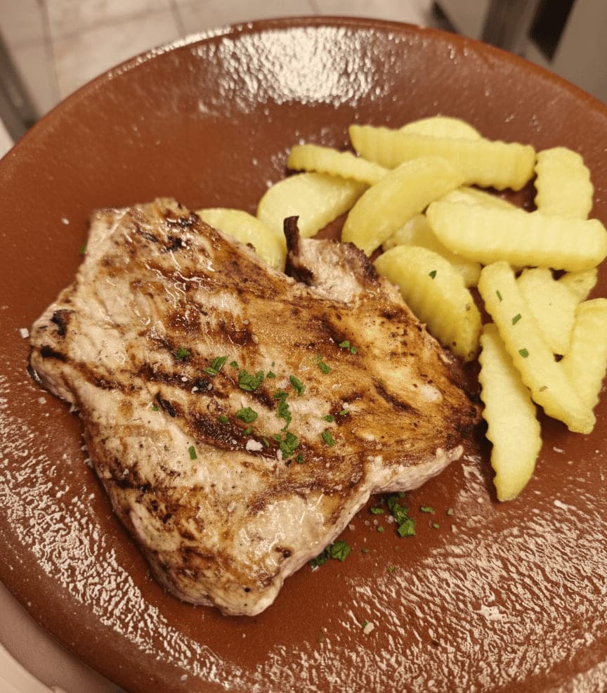 Charcoal-grilled pork secreto